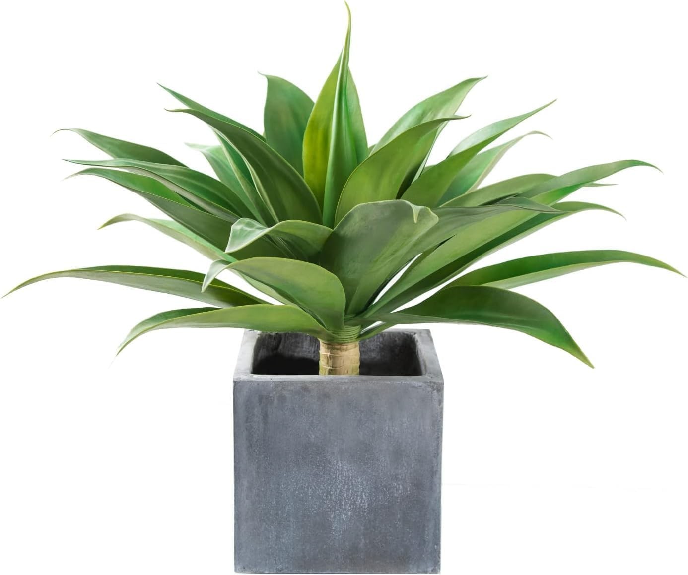 Artificial Agave Plant UV Resistant Outdoor Indoor Decor Succulent 28 Inch