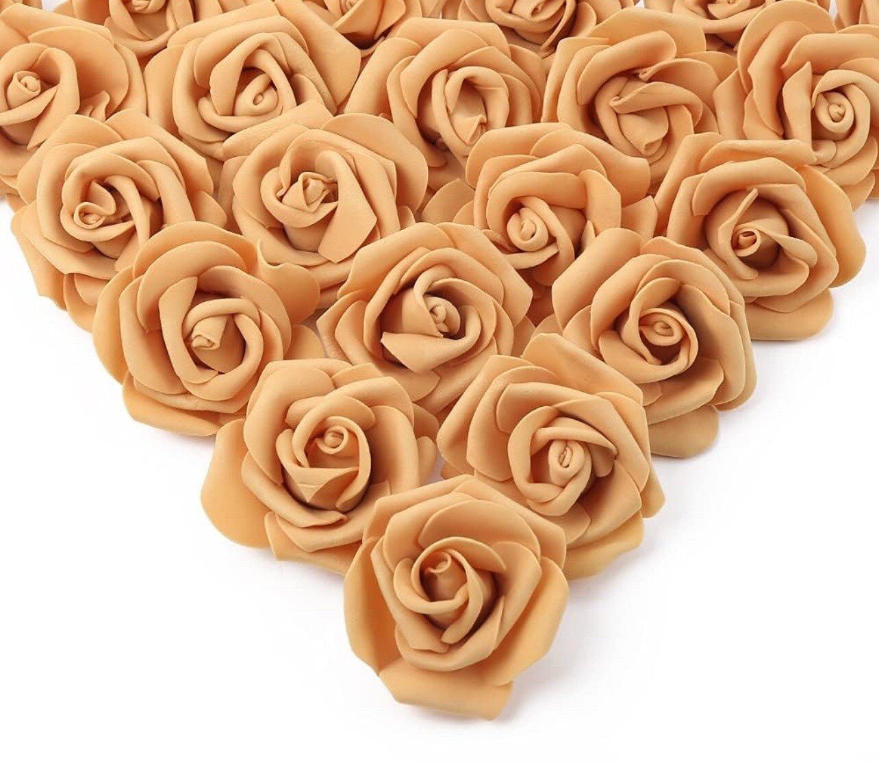 ✅ Artificial Flowers Roses Heads, 700 Pcs Faux Flowers Multiple Colors Included