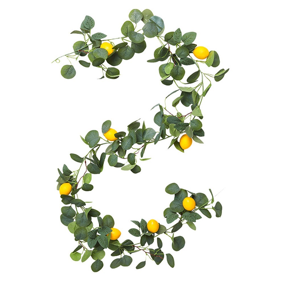 Simulation Rattan Plant with Eucalyptus for Indoor and Outdoor Decoration