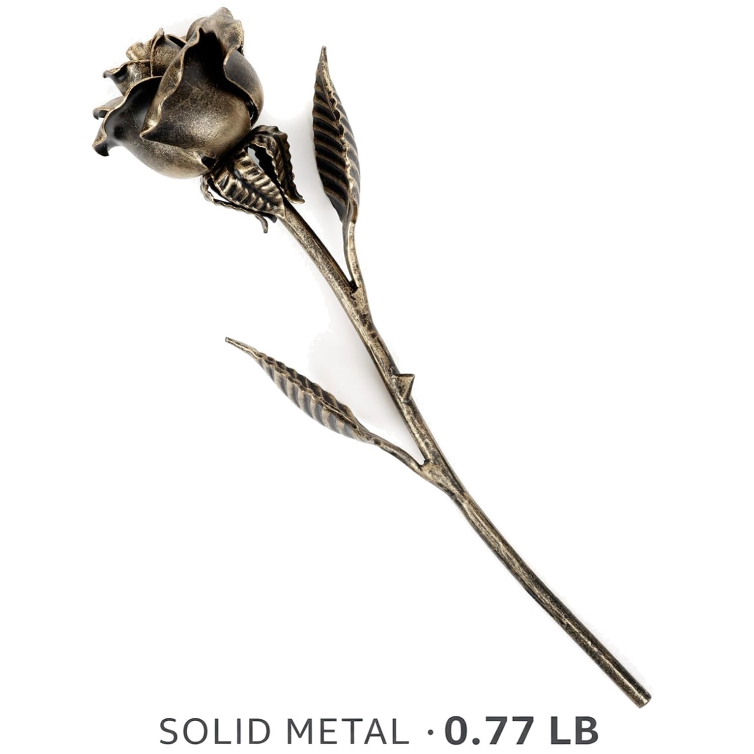 Handcrafted Bronze Rose – Forever Flower Keepsake