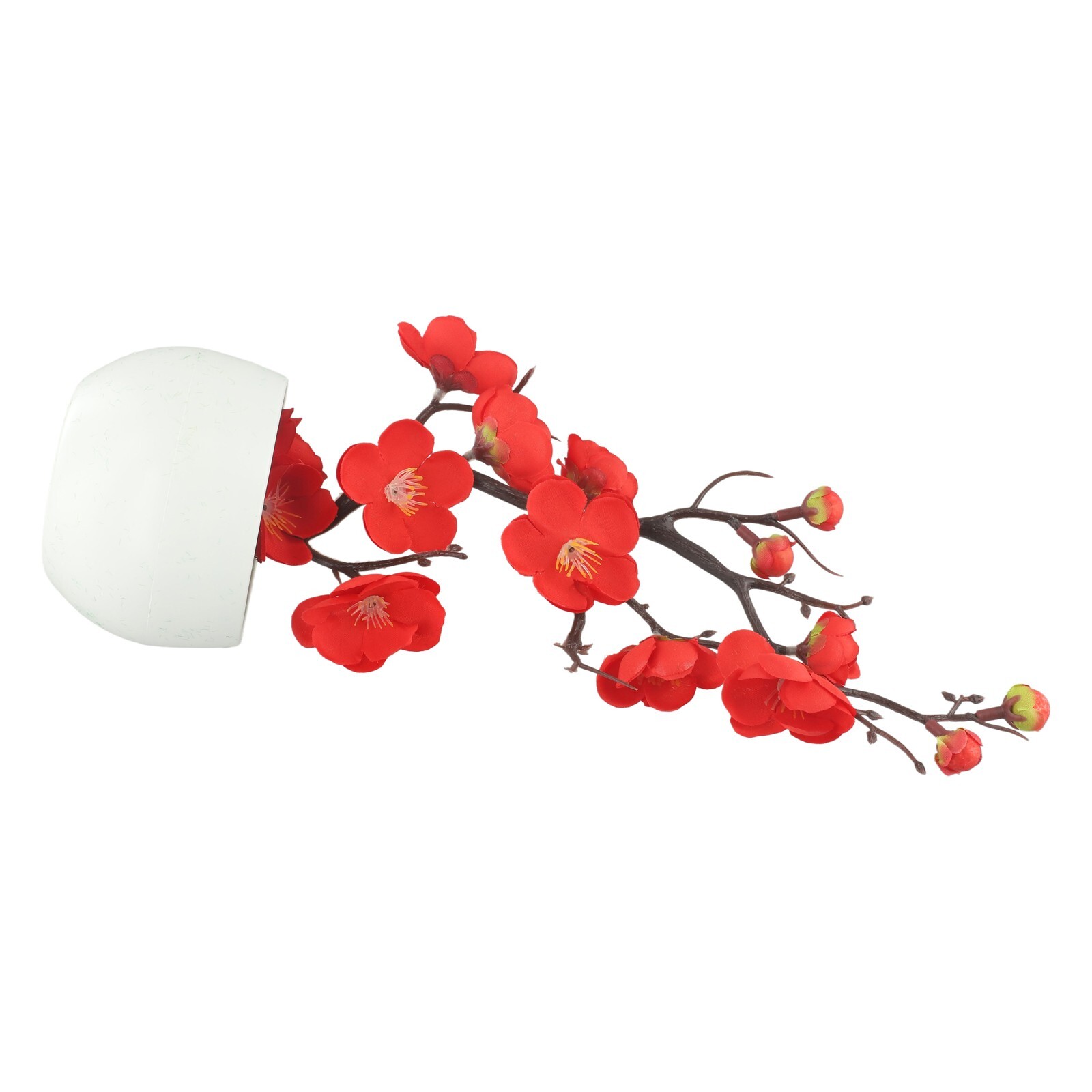 Bonsai Simulation Artificial Pot Plant Home Office Plum Blossom Decor