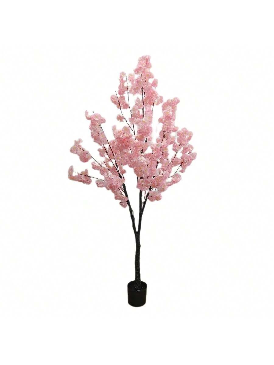 Cherry Blossom Artificial Tree 3.9ft/4.9ft/5.9ft Silk Plant