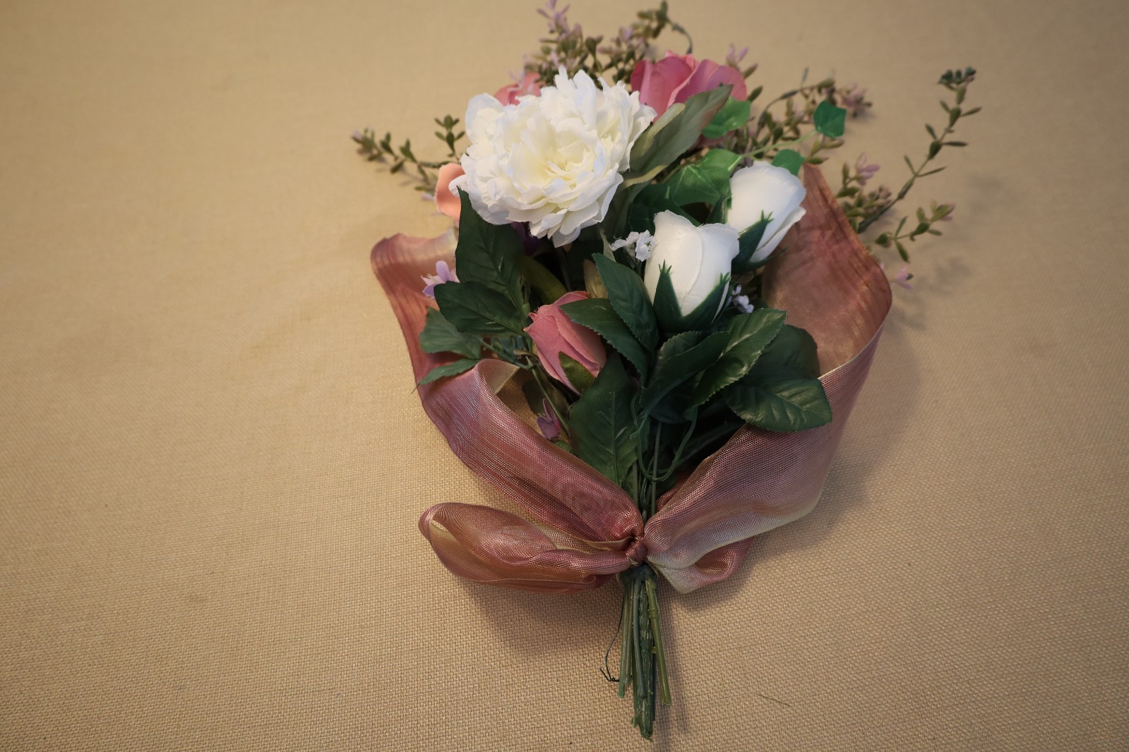 Spring Faux Floral Hanging Boquet / Swag Decoration For a Door or Wall