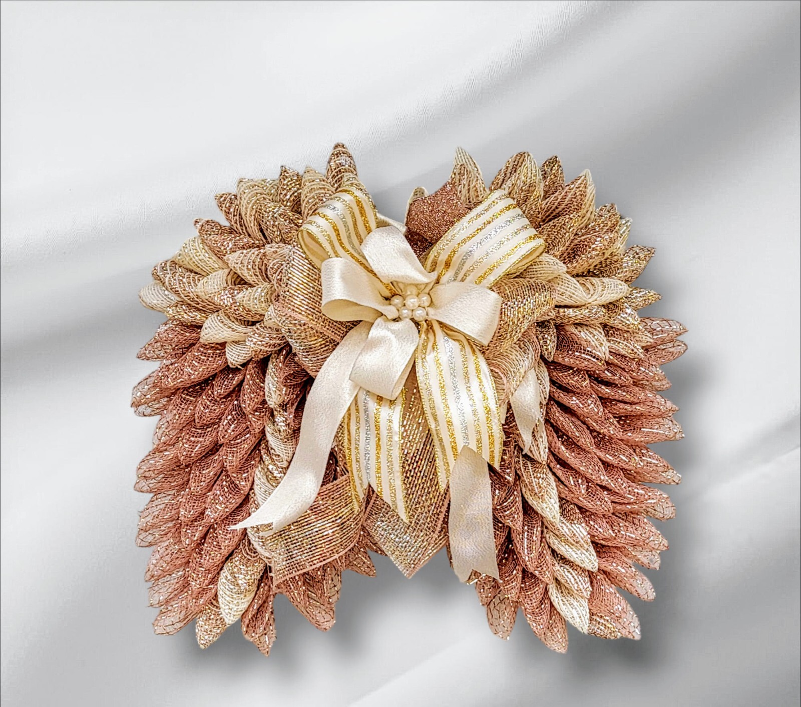 wreaths for front door, angel wings, choose your color, funeral wreath, wreath