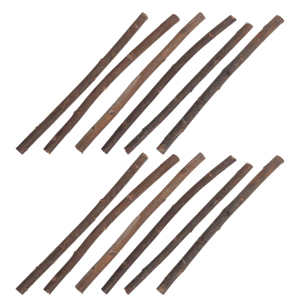 70Pcs Rustic Driftwood Craft Sticks Natural Wood Branches for DIY Arts Use