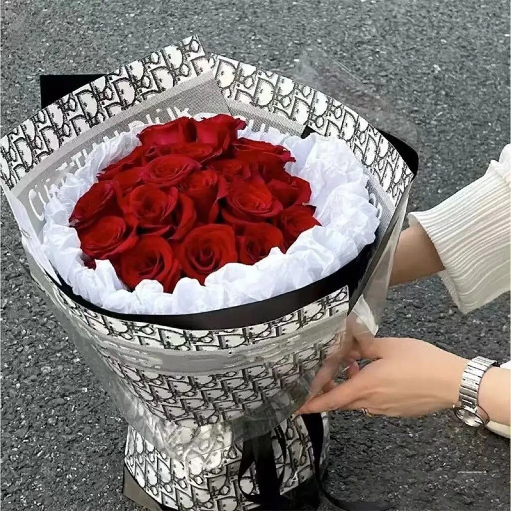 Custom Luxury WaterProof Flower Wrapping Paper