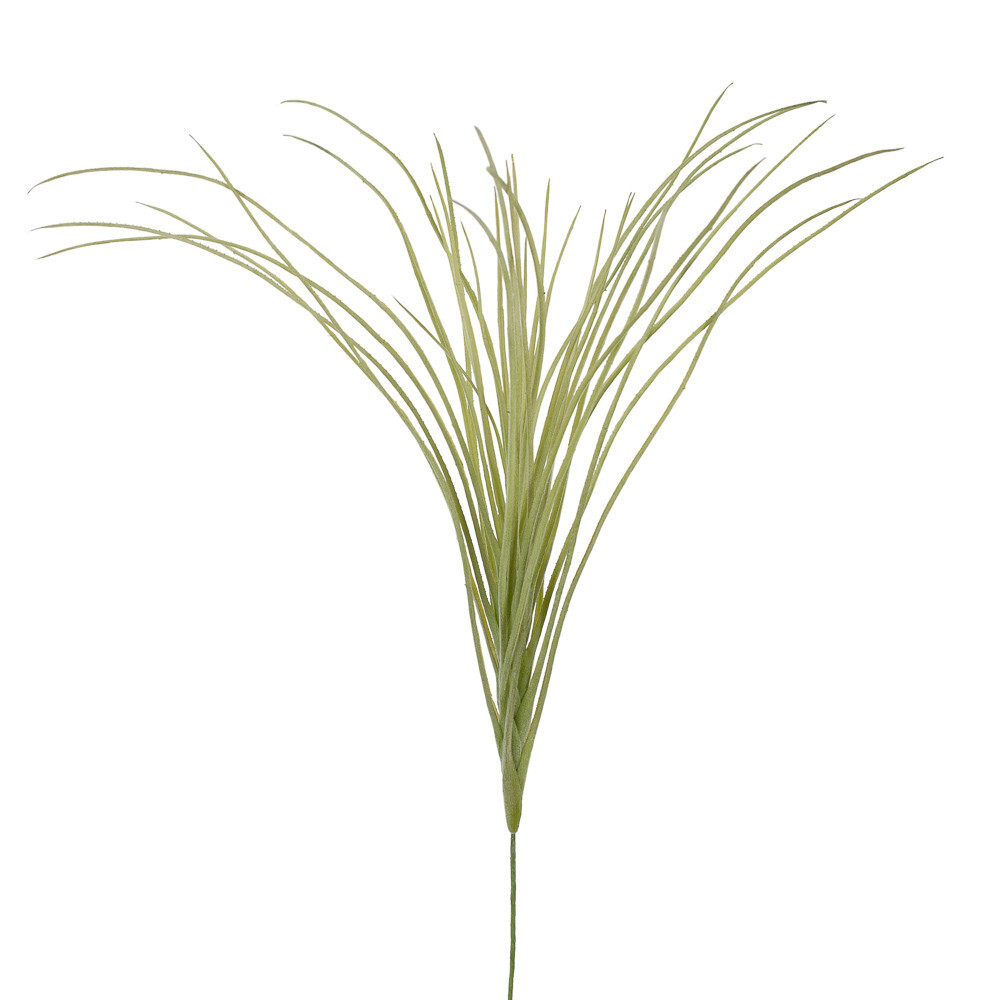 Package of 4 Artificial Whispy Flocked Grass 24″ Picks