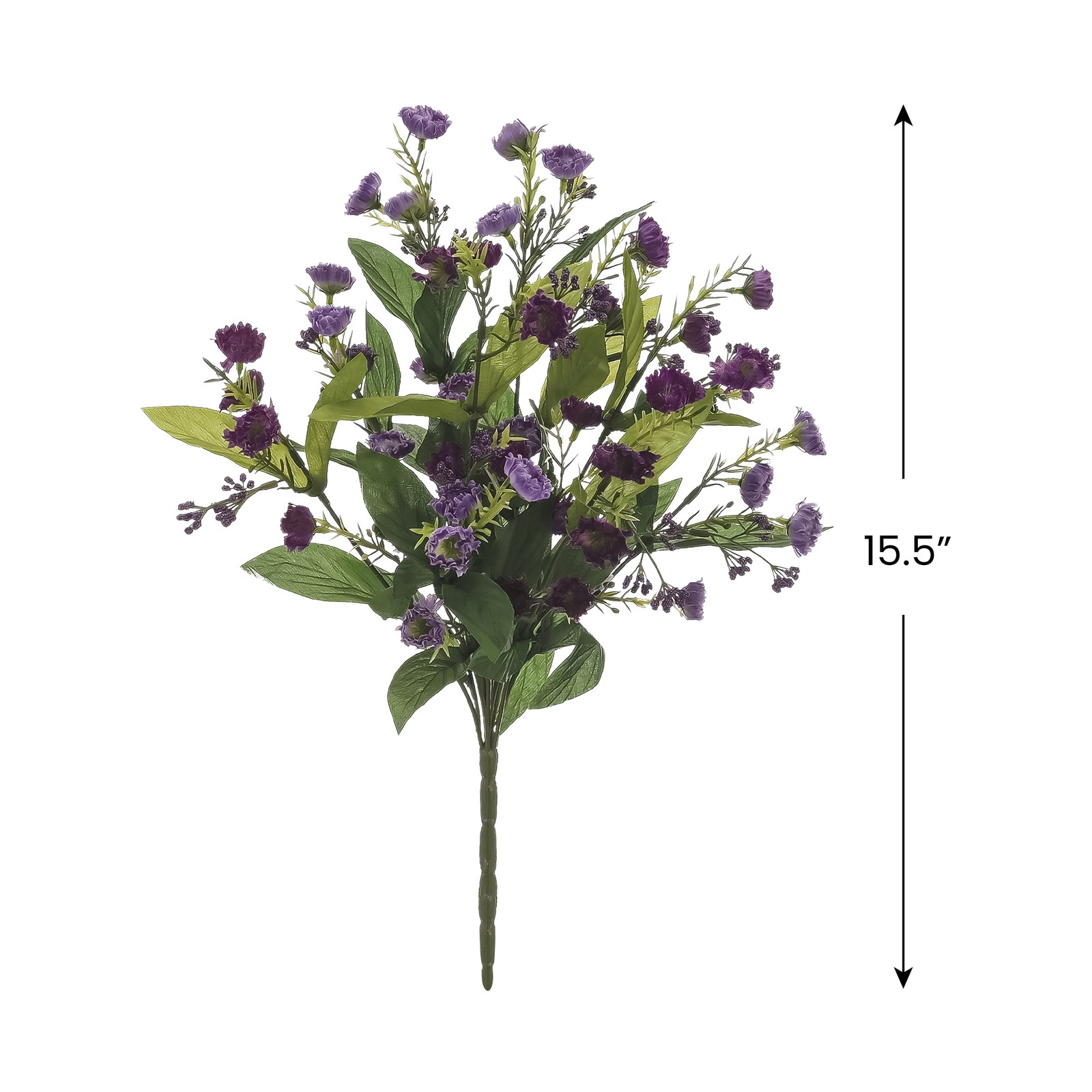 Allstate 18.5″ Two Tone Lavender Bell Blossom Artificial Floral Bush