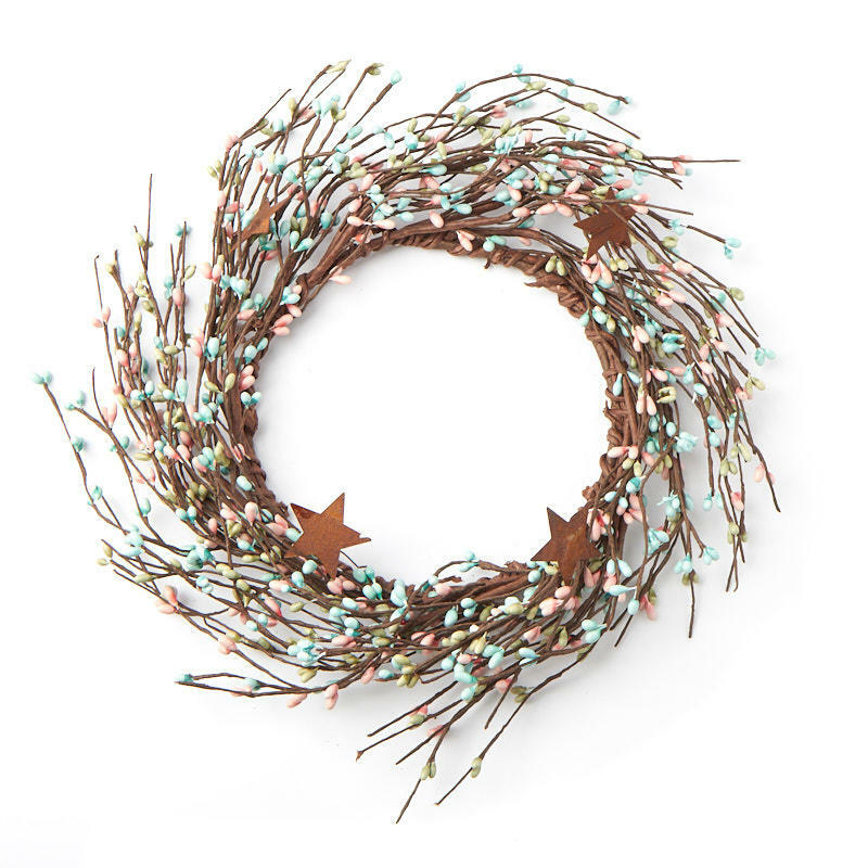 Factory Direct Craft Spring Pip Berry Wreath