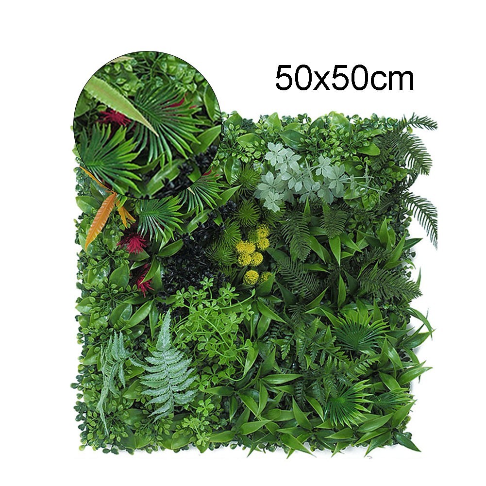 Create a Welcoming with Artificial Green Grass Square Plant