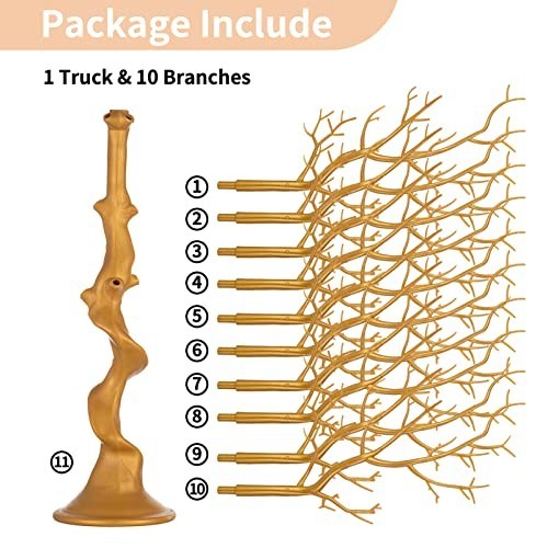30” Tall Manzanita Tree Branch Centerpiece for Weddings & Events – Tabletop Deco