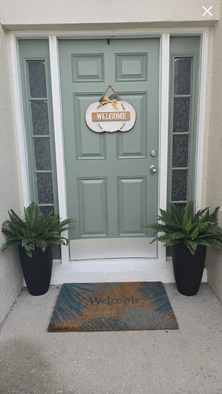 48″ Boston Fern Artificial Bush Plant Pack 2. Retail $103