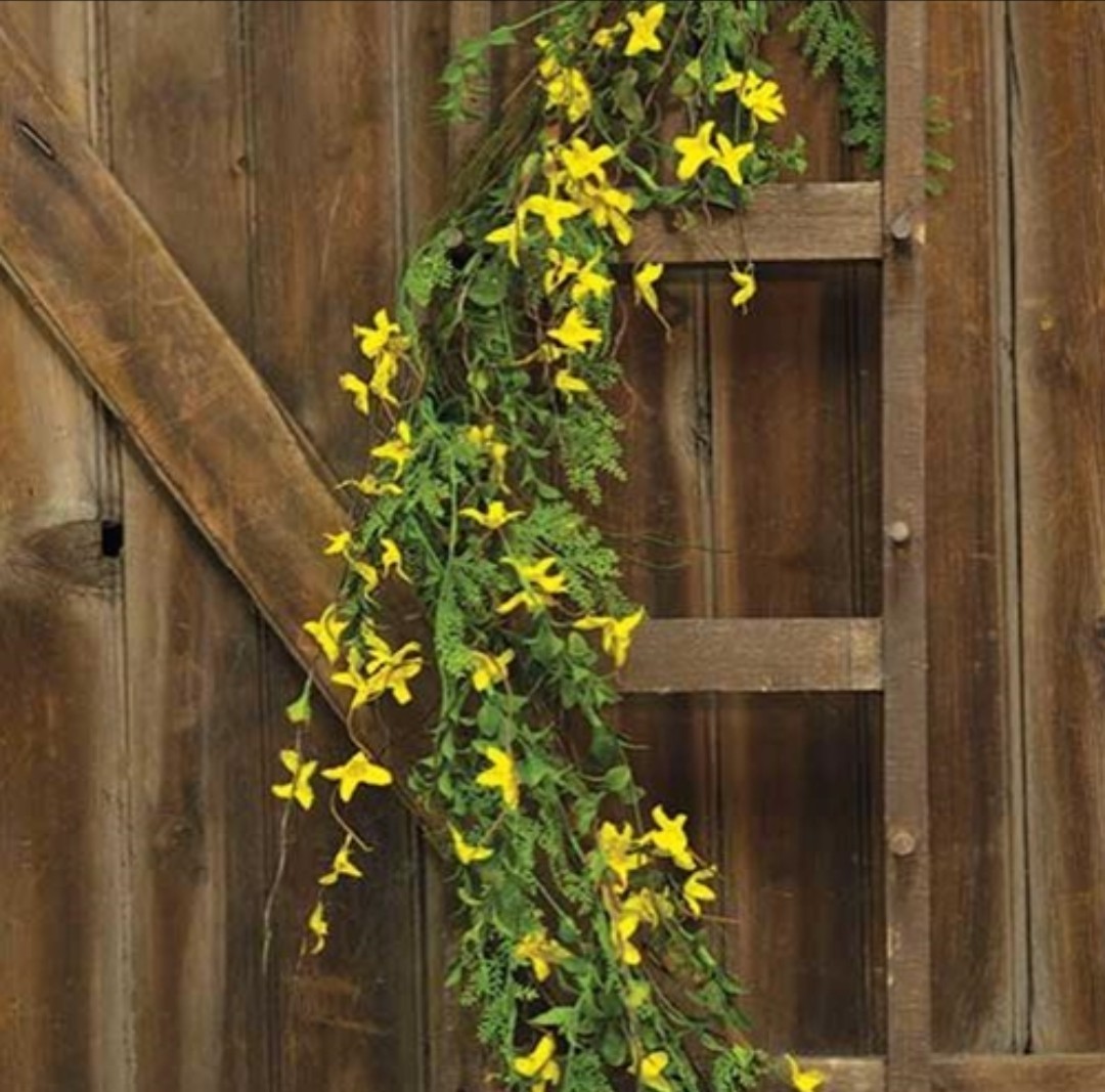 48″ Forsythia Garland
