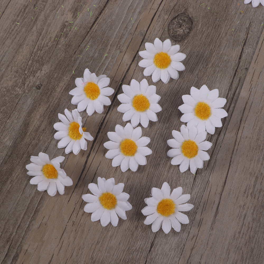 Daisy Flowers Heads DIY Beautiful Gerbera Head for Baby Shower Party Decoration