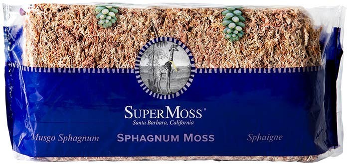 2 Pack SuperMoss Sphagnum Moss 150g Bale Orchid Moss Plant Propagation
