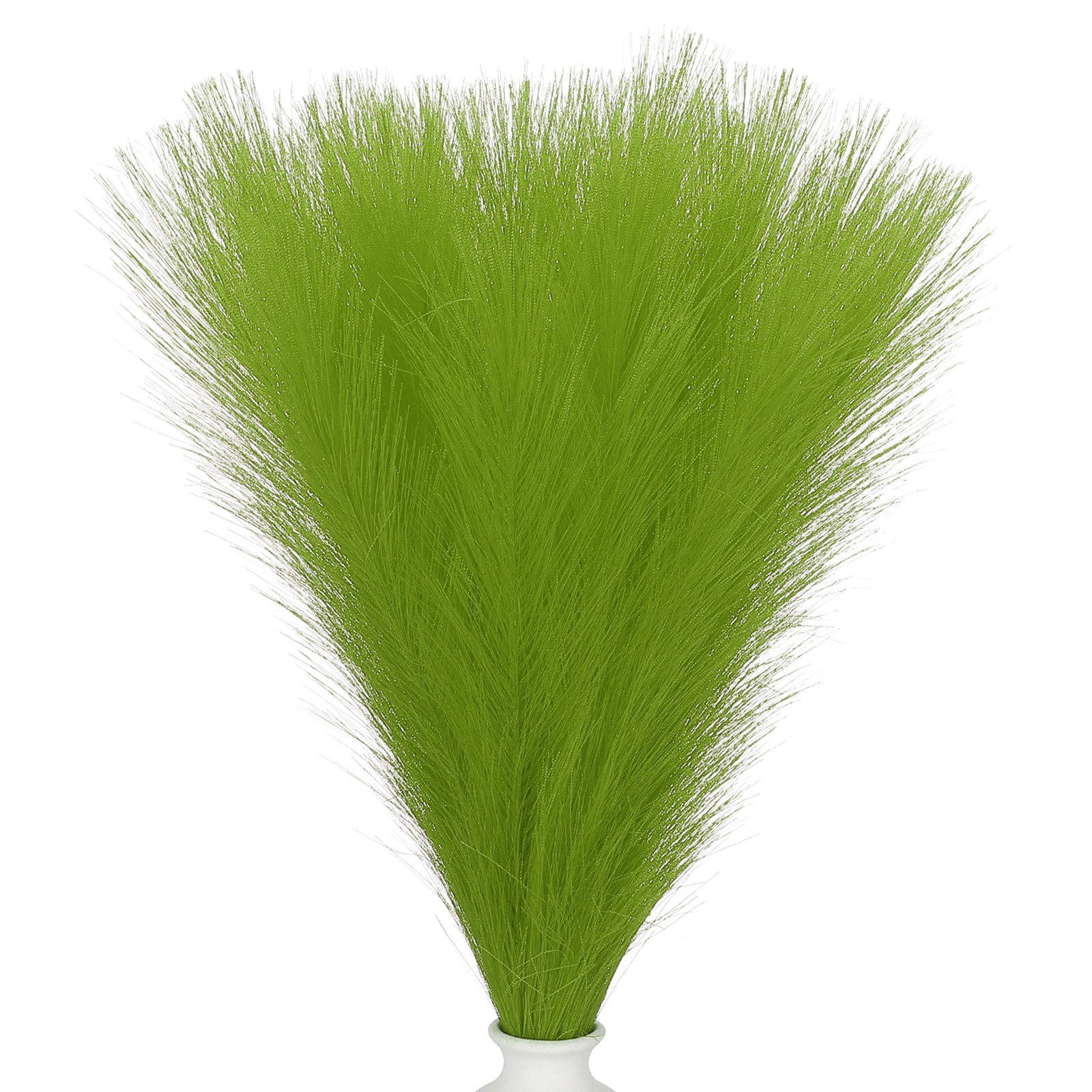 17.7in Pampas Grass Decor, 50pcs Artificial Pampas Grass Bulk, Green