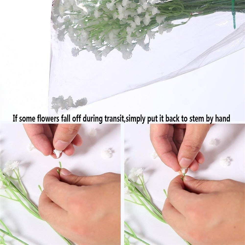 Beautiful Artificial Flower Gypsophila Garden Home Decoration Homes Lifelike