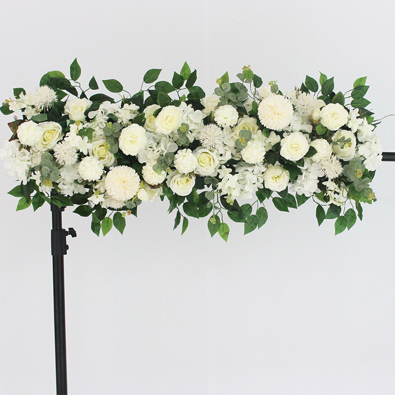 Flowers Row Wedding Supply DIY Rose Peony Wall Backdrop Arrangement Arch Decors