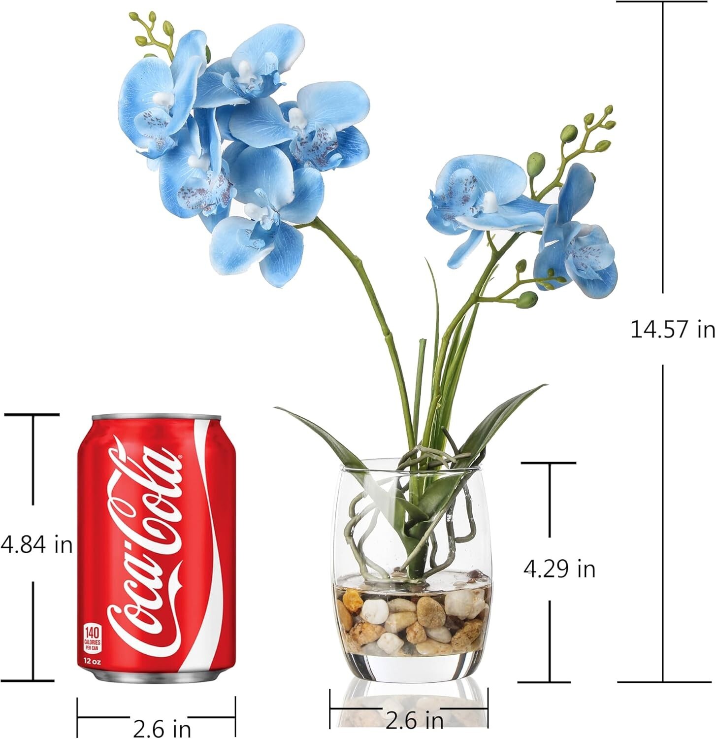 arreglos de flores artificiales orquideas mesa decoraciones para sala hogar NUEV