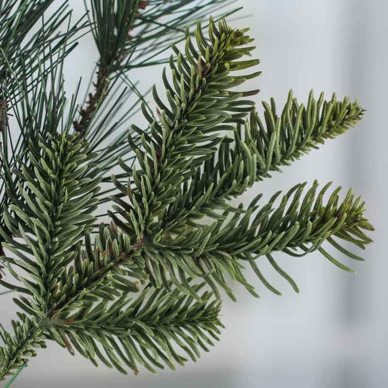 Lot of 4 Artificial Pine and Cedar Greenery 13″ Picks