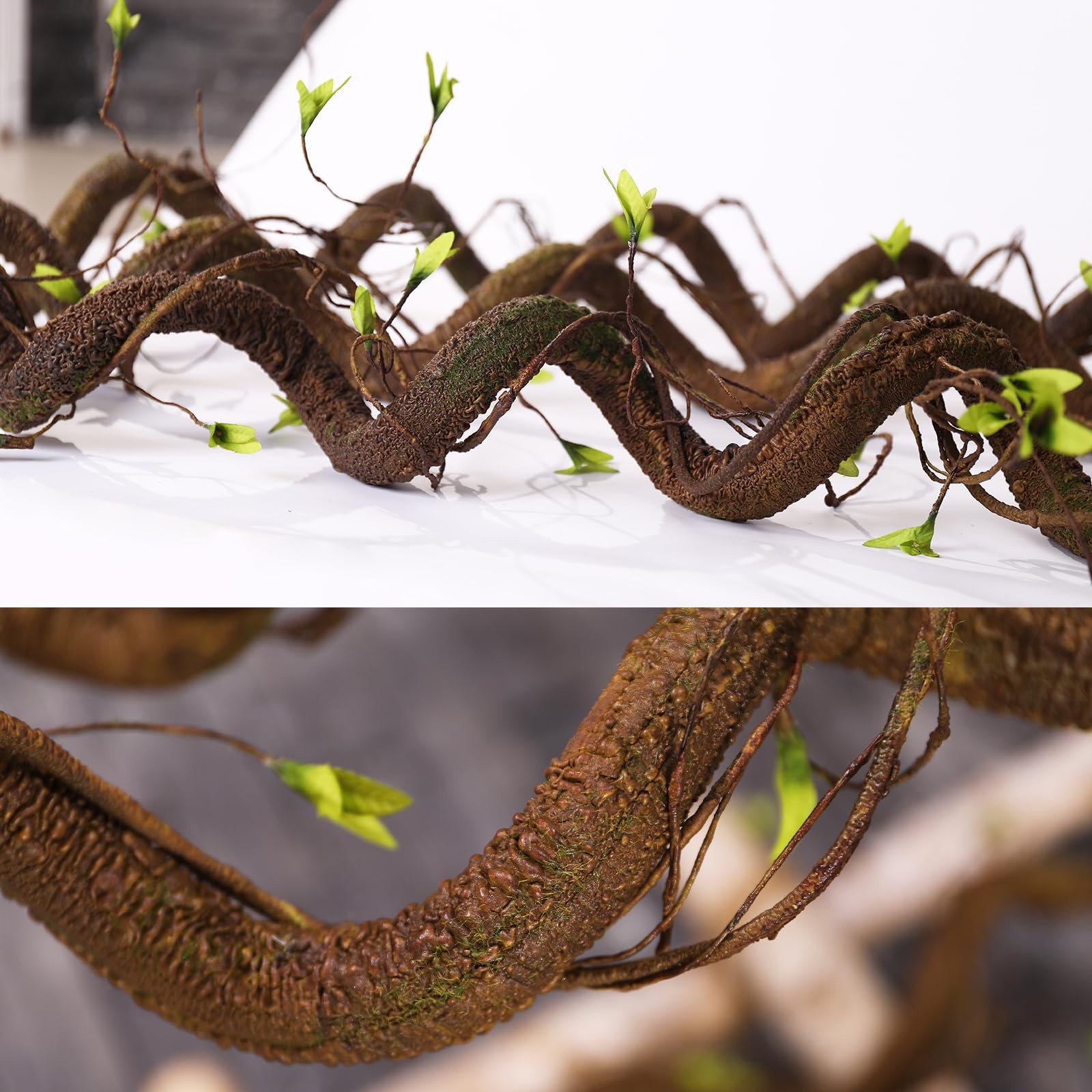 Bendable 63in Artificial Tree Twigs Cane Wood Vine Branches Fake Plants Trunk…
