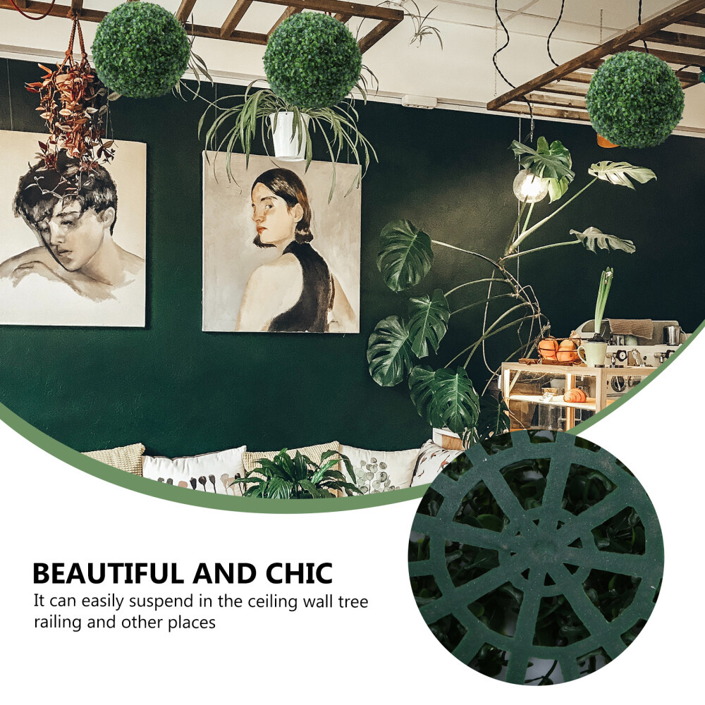 2 PCS Simulated Milano Ball Decorative Balls for Home Hanging Flower
