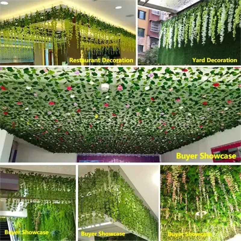 2.2M Artificial Ivy Garland – Home & Wedding Decor
