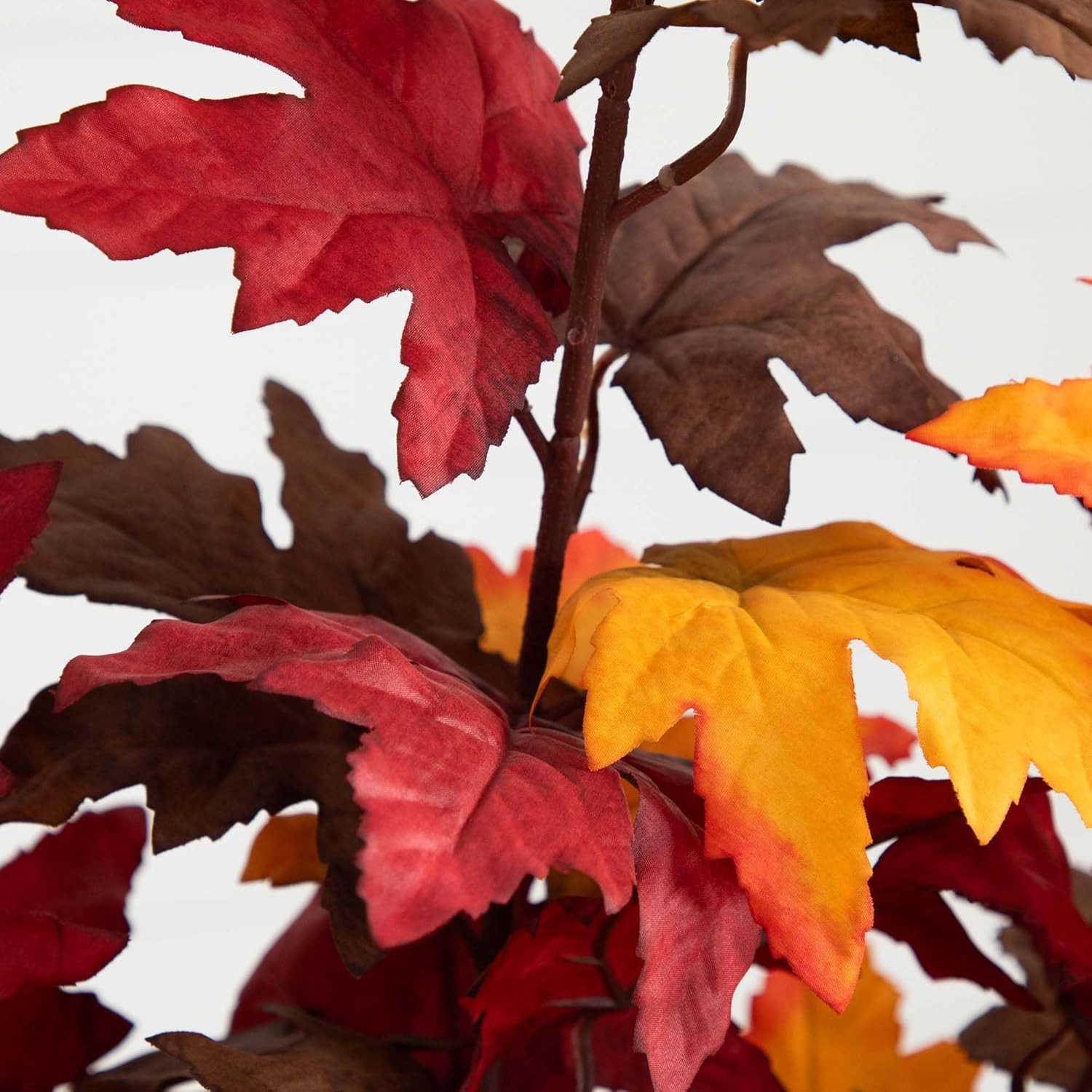 52″ Autumn Smoky Maple Artificial Fall Tree for Home Decor