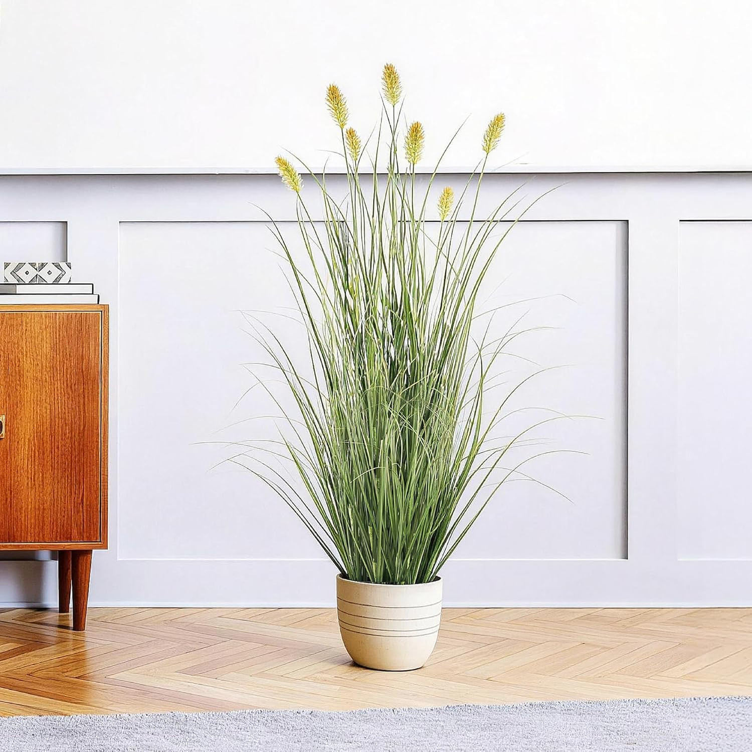Luxury 4FT Extra Lush Artificial Plant Set for Home & Garden Decor (2Pcs)