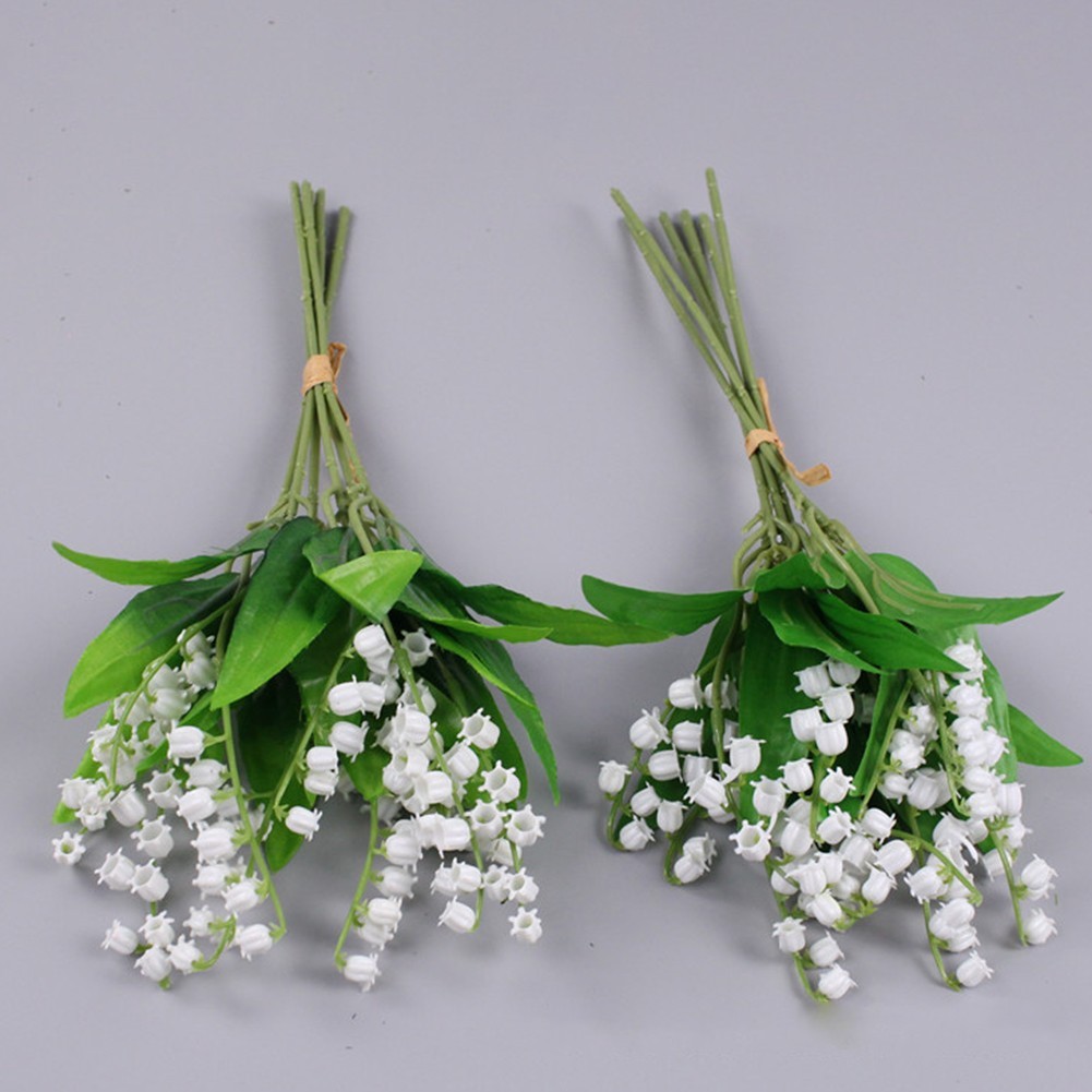 Vibrant Artificial Lily of the Valley Flowers for Elegant Home and Office Decor
