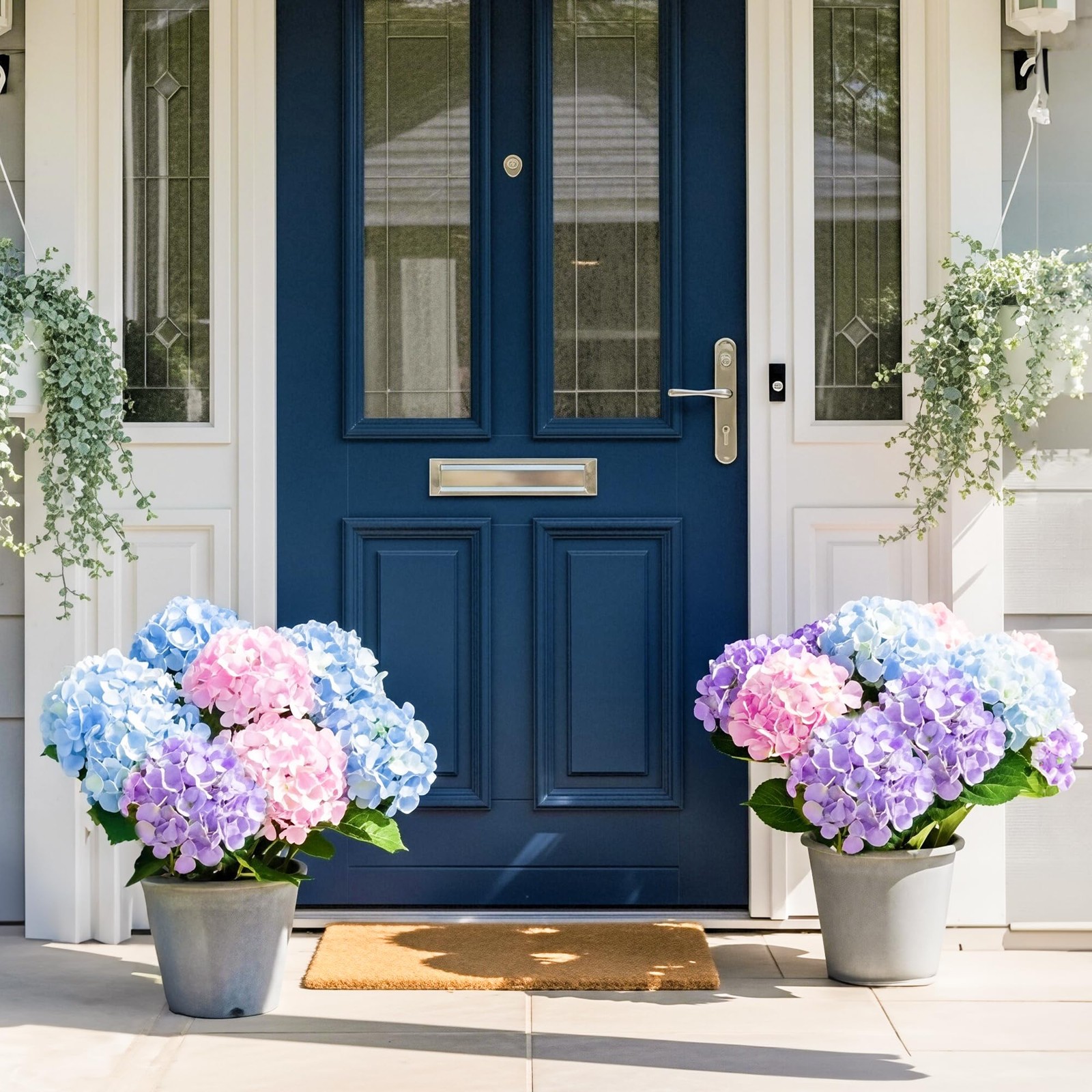 Auihiay 6 Bundles Hydrangea Artificial Flowers for Outdoors and Indoor, Bulk …