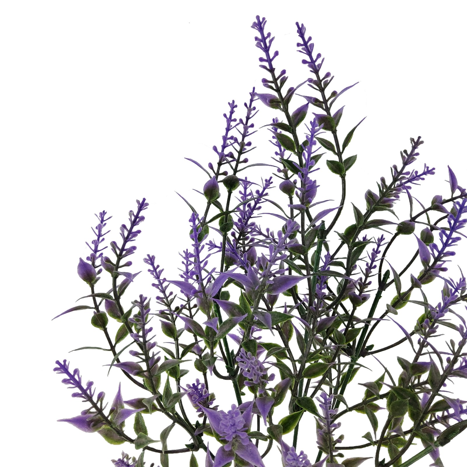 (3pack)Indoor Artificial Flower Lavender Pick,PurpleColor, Assembled Height13.5″