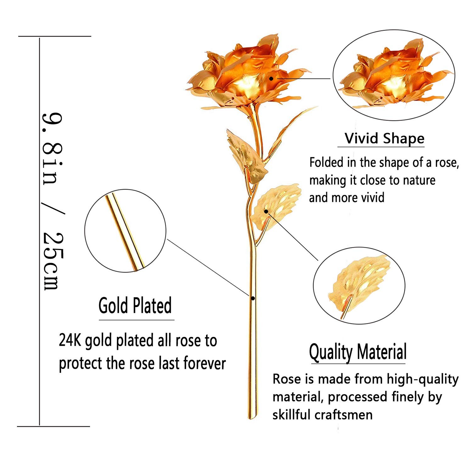 Mothers Day Mom Gifts for Grandma, Artificial Forever Flowers Galaxy Glass Et…