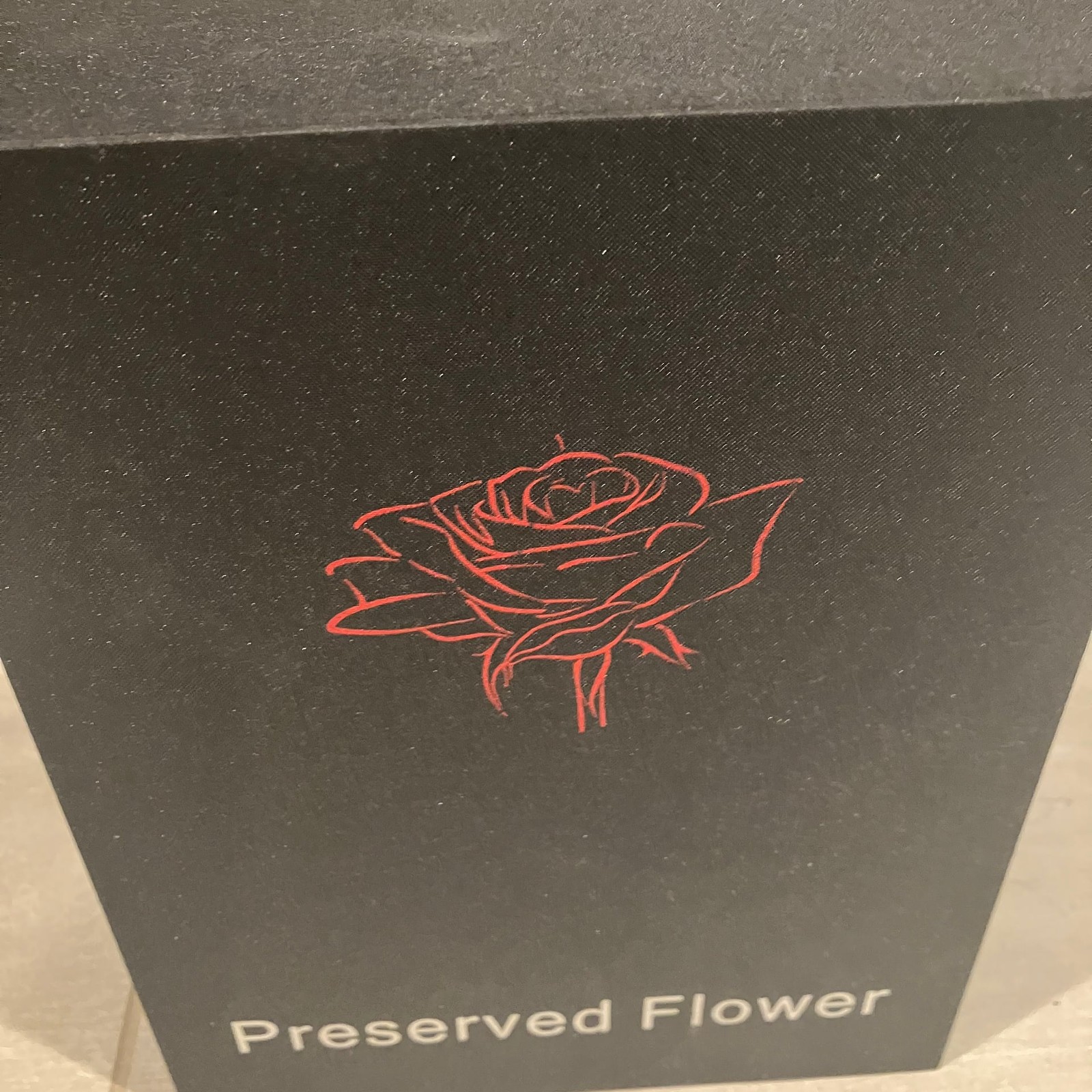 Belle Preserved Rose in Glass Dome