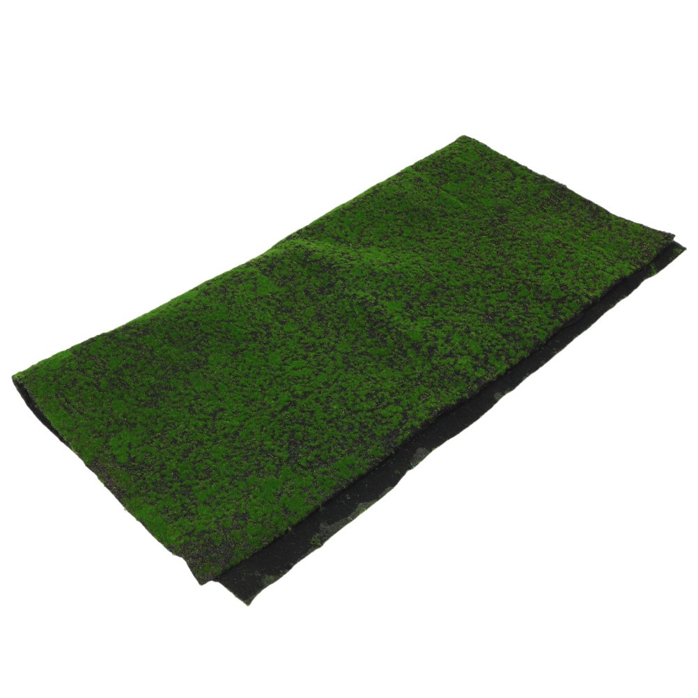 1 Pack Reusable Artificial Moss Turf Green Model Grass for Decoration