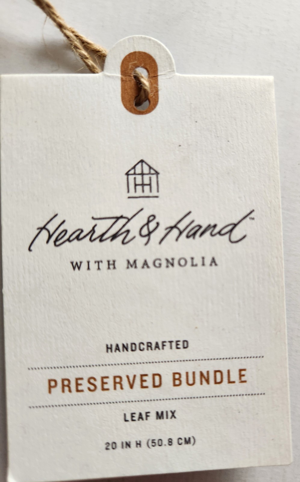 NIP Hearth & Hand Preserved Bundle Leaf Mix Dried Florals