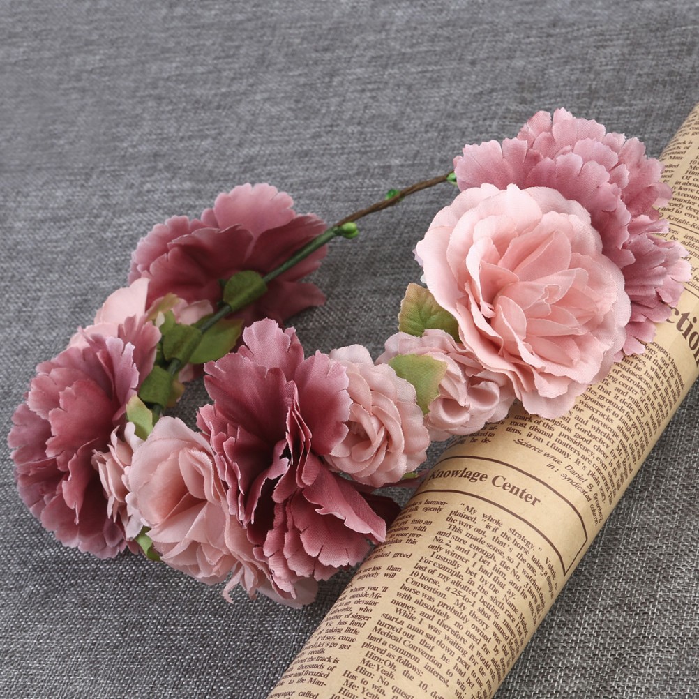 Flower Headband Flower Wreath Crown Hair Bands Floral Garland Headpiece Party