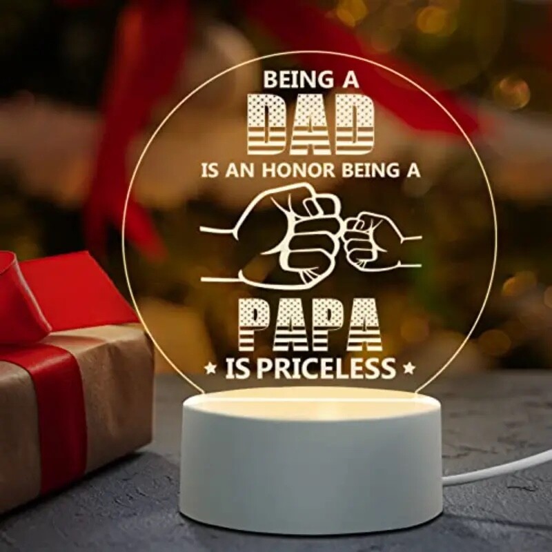Gifts For Dad From Daughter Son, Christmas Gifts For Dad Night Light
