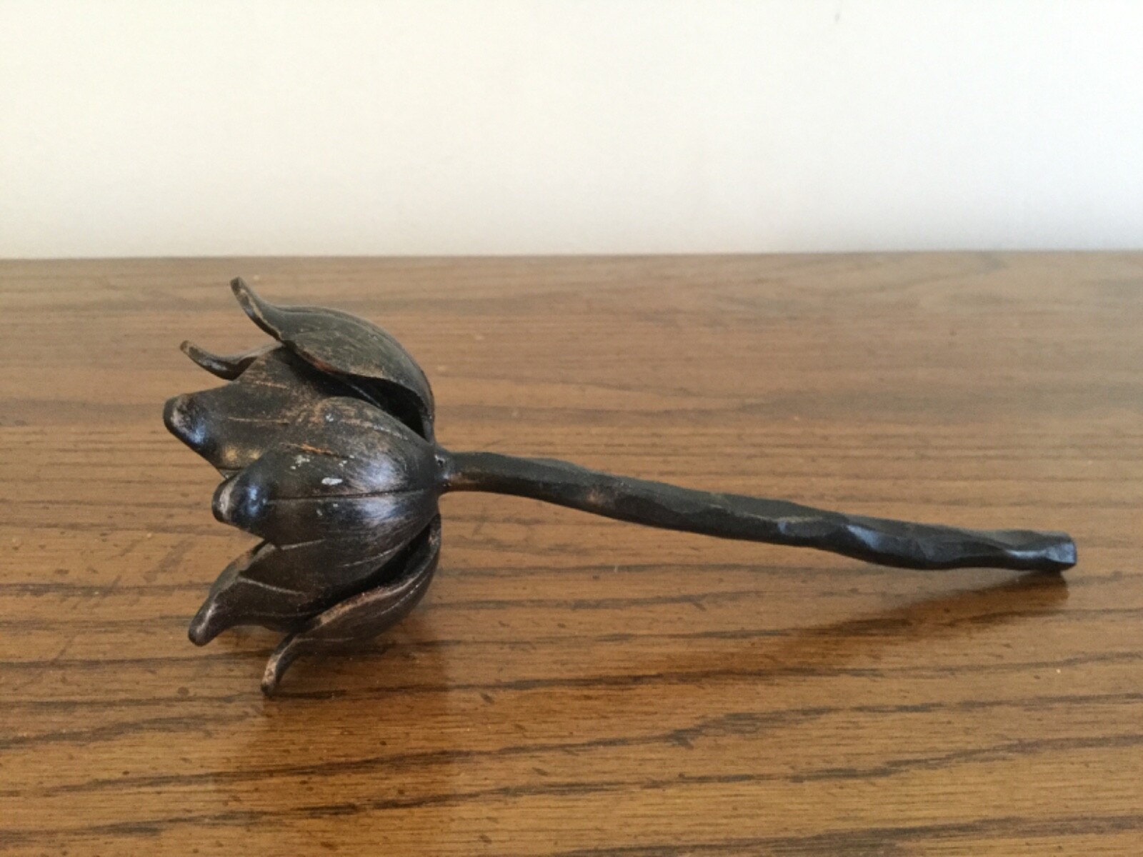 Steel bronze flower