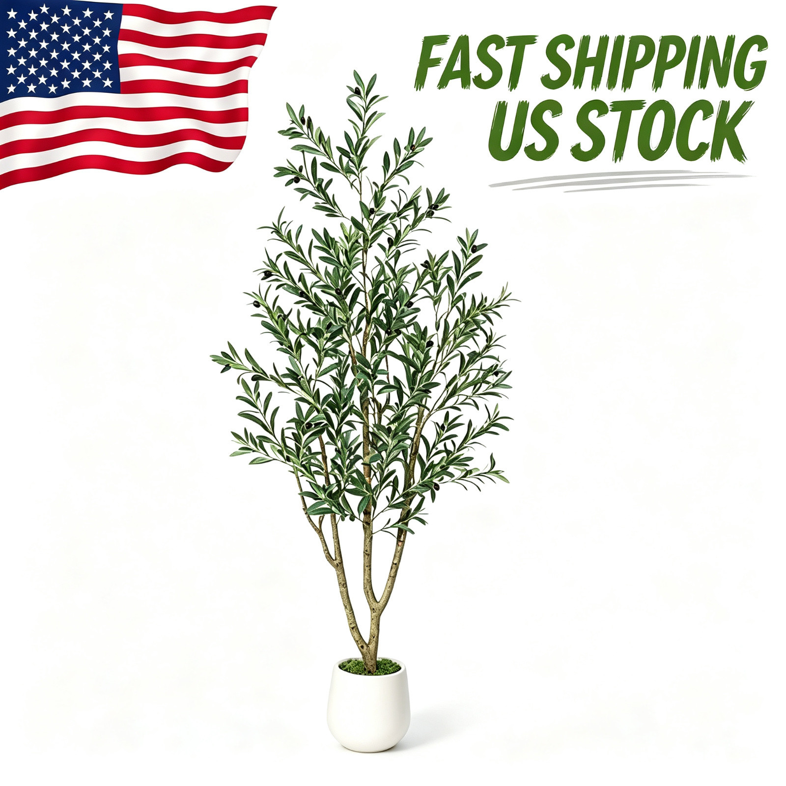Olive Trees Artificial Indoor 6 ft Faux Olive Tree Artificial Plants Natural