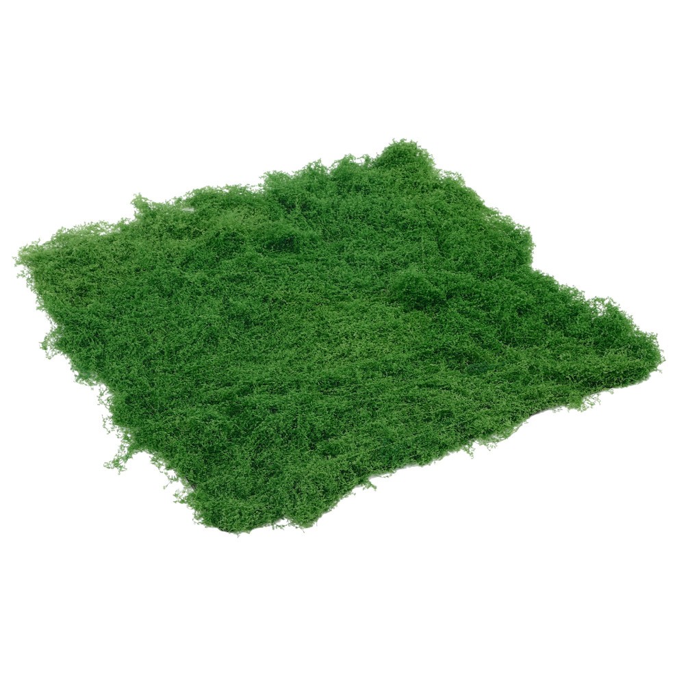 Artificial Grass Moss Fake Green 28.oz Plants for Terrarium Rug Faux