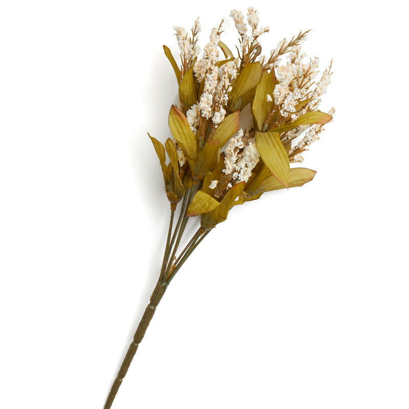 Factory Direct Craft Cream Artificial Salvia Floral Sprays | 3 Sprays