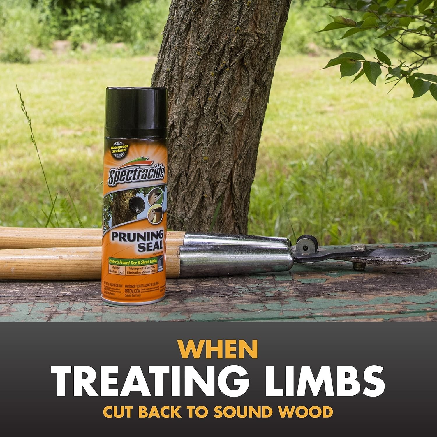 Spectracide Pruning Seal Aerosol 13 oz 6 Pack Tree Wound Sealer Protective Spray