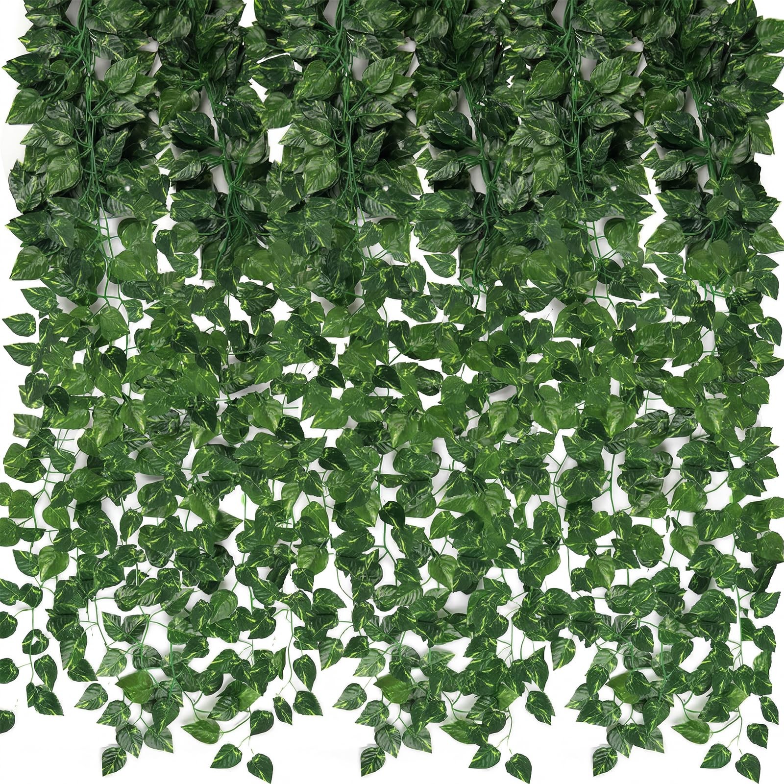 Fake Vines for Room Decor 24 Pack 168ft Artificial Ivy Greenery Garland for B…