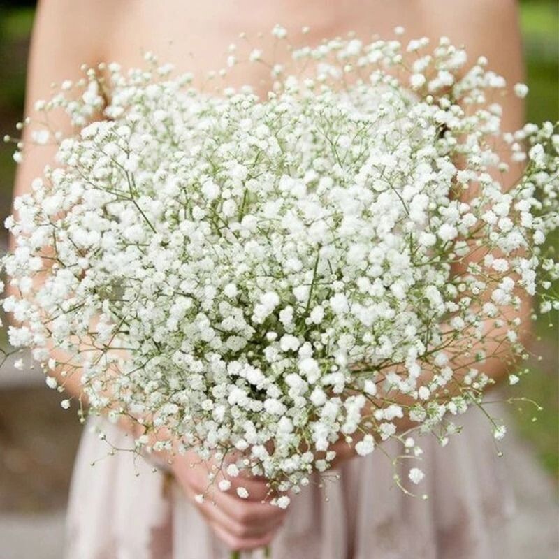 Artificial Fake Silk Gypsophila Baby Breath Flower Christmas Home Wedding Décor