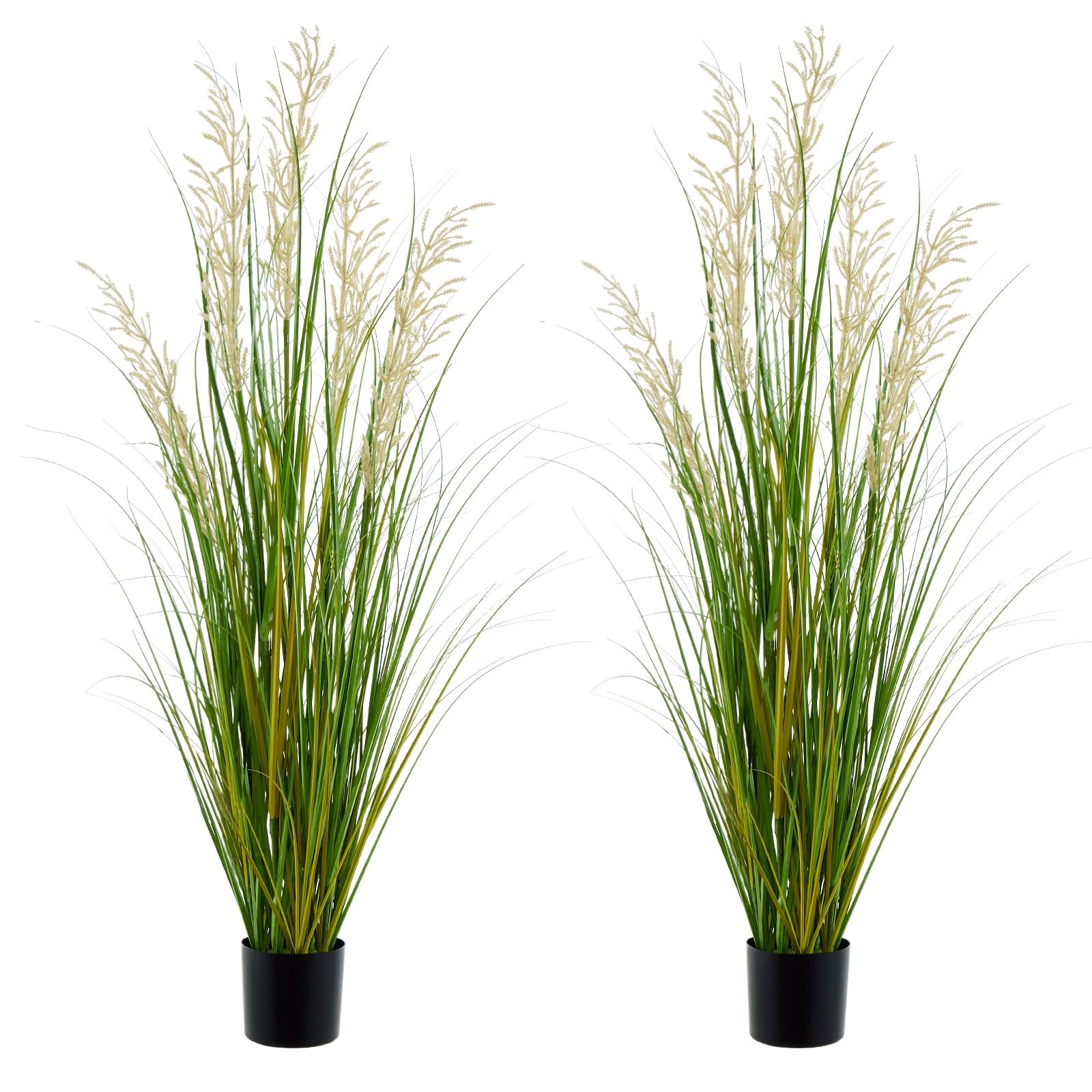 Artificial Plant 47in120cm Tall 2pk Grass, Onion Grass Artificial Greenery Fl…