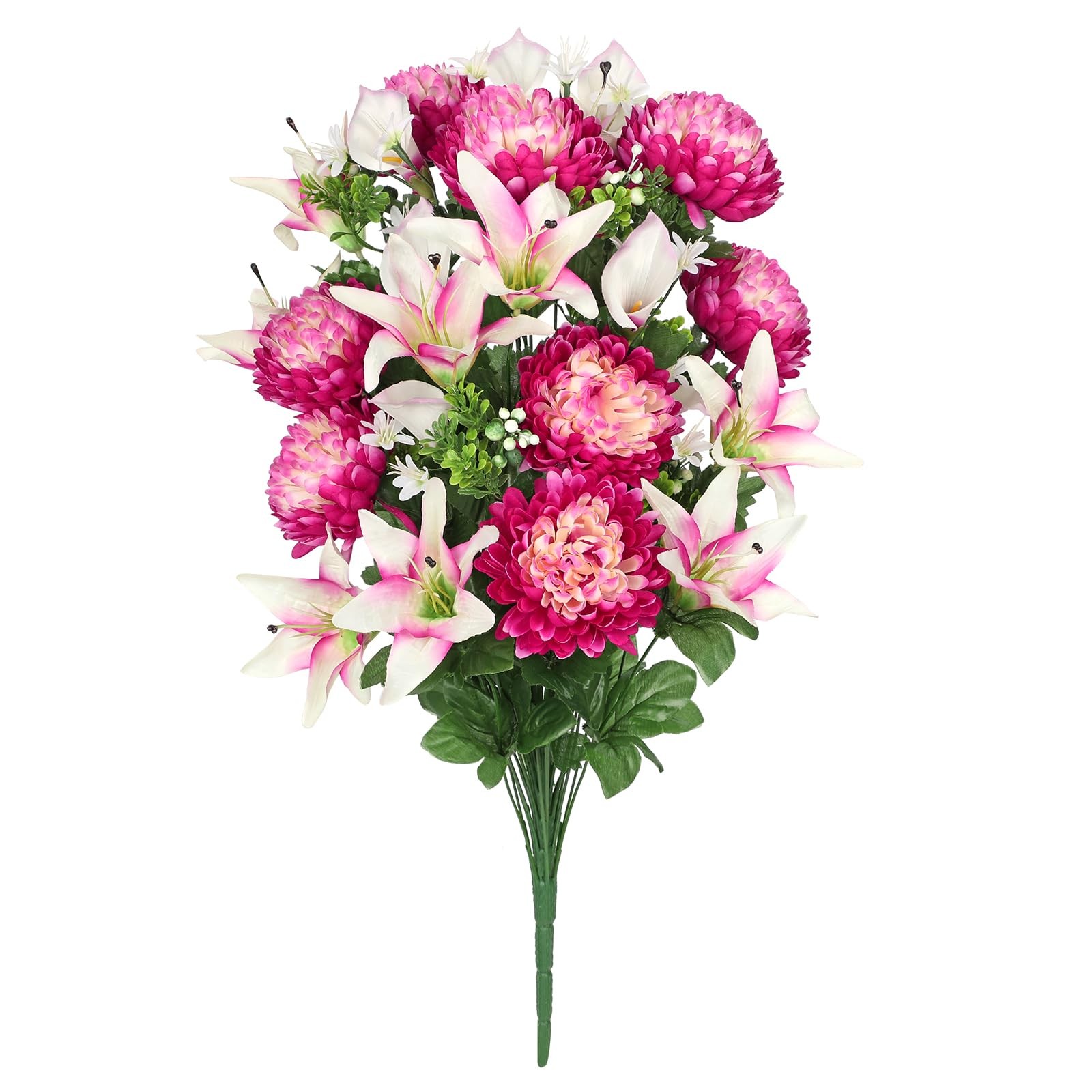 Artificial Flowers for Cemetery, Cemetery Flowers for Grave, Weather Resistan…