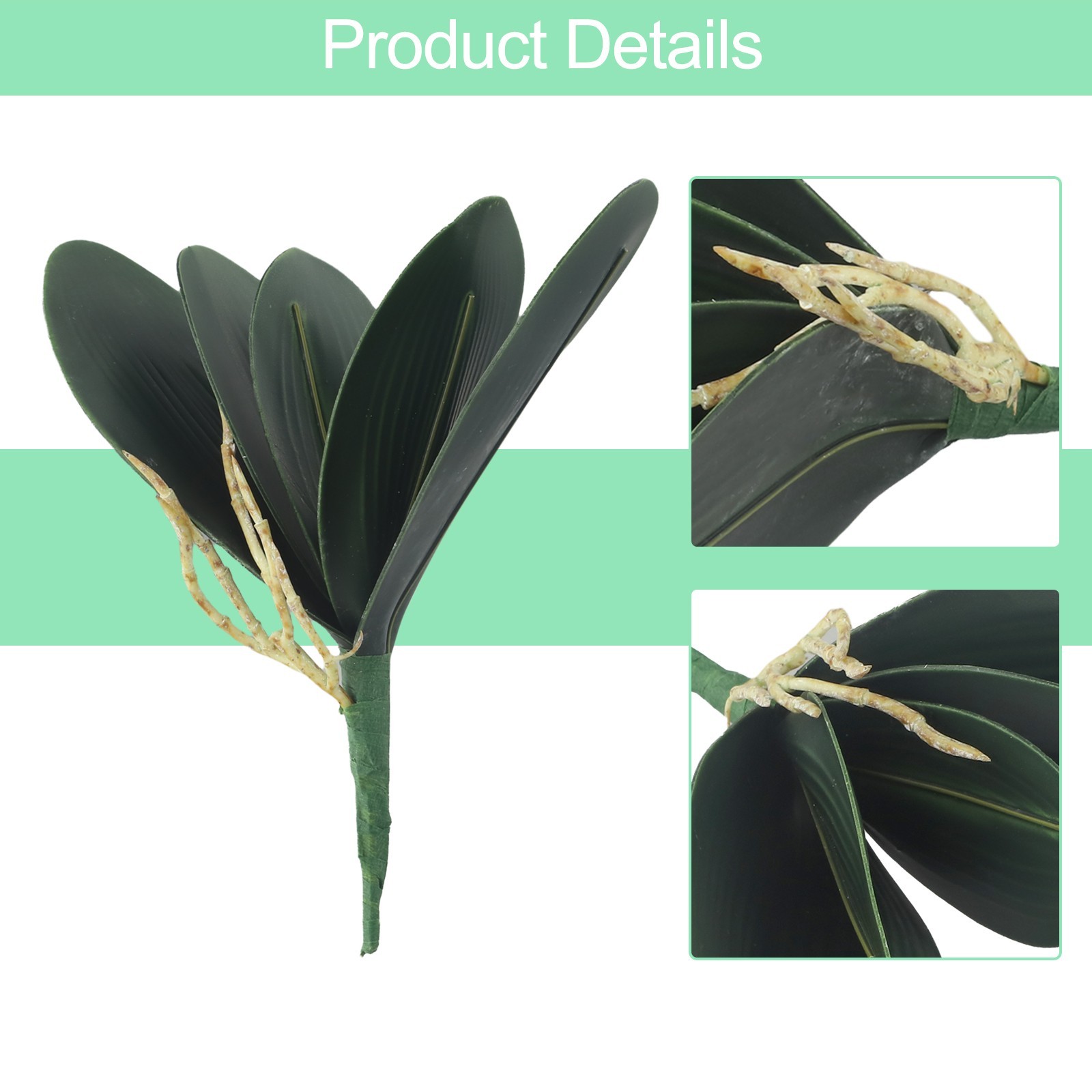 Artificial Moth Orchid Leaves Leaves Artificial Butterfly Orchid Fake Flowers