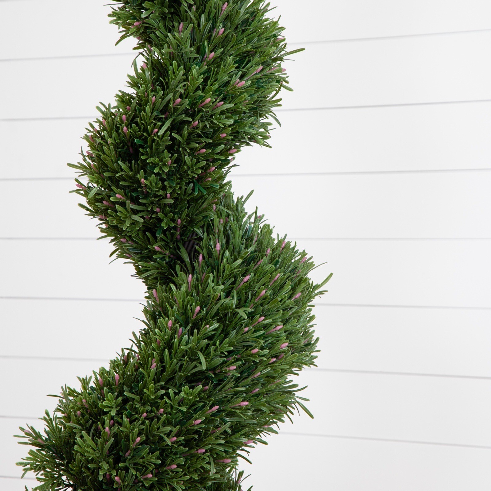 8’ Topiary Rosemary Spiral Artificial Tree UV (Indoor/Outdoor). Retail $549