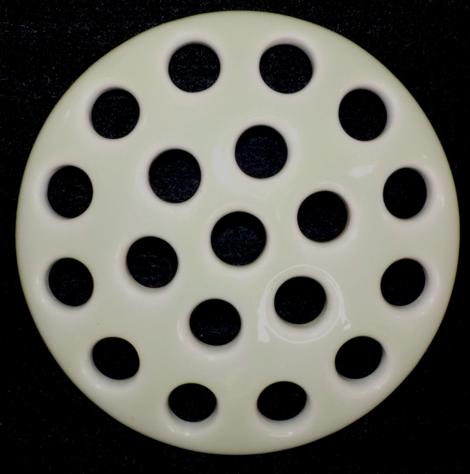 FLOWER FROG Ceramic Round TOP Insert for Vase, Bowl Floral Arranging Accessory